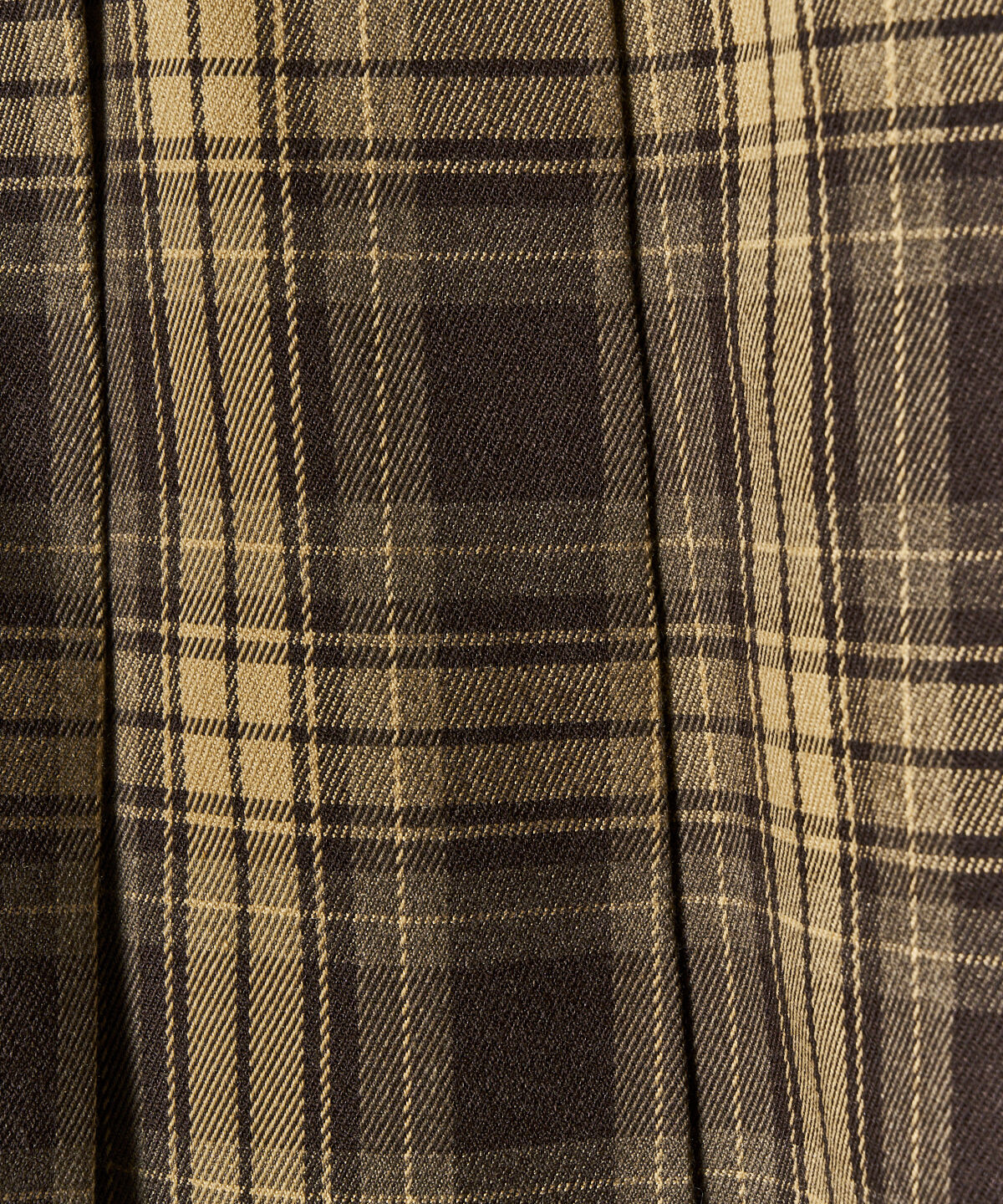 REDYAZEL「ダブルベルトチェックプリーツミニスカート」|フレア|