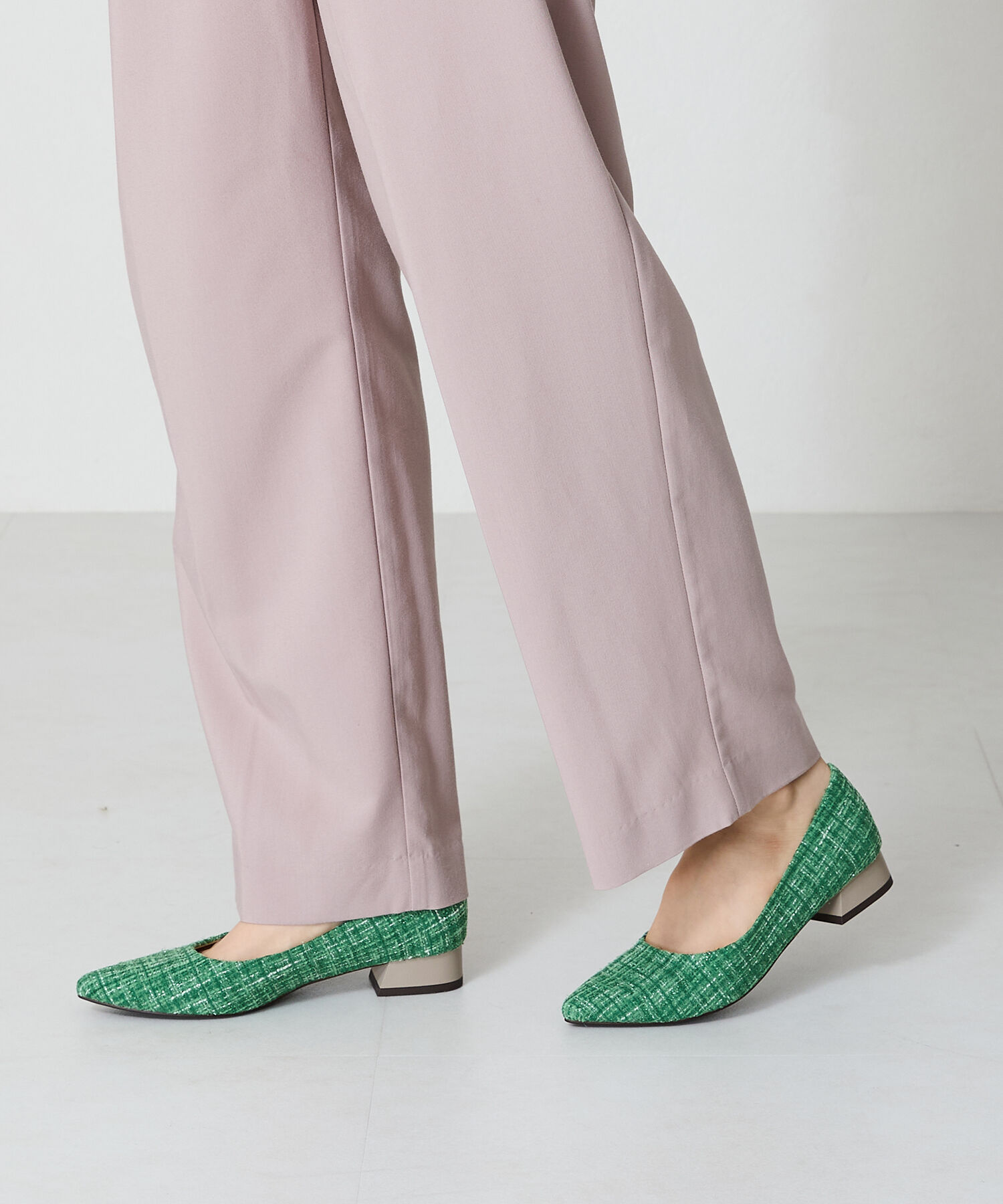 WA Oriental TRaffic「【追加】バイカラーポインテッドトゥパンプス/42302 トレンド　人気 オフィスカジュアル」|パンプス|