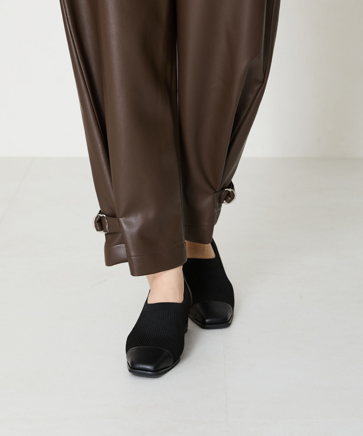 WA Oriental TRaffic「●2024秋冬新作●甲深ニットドッキングパンプス/42309」|パンプス|