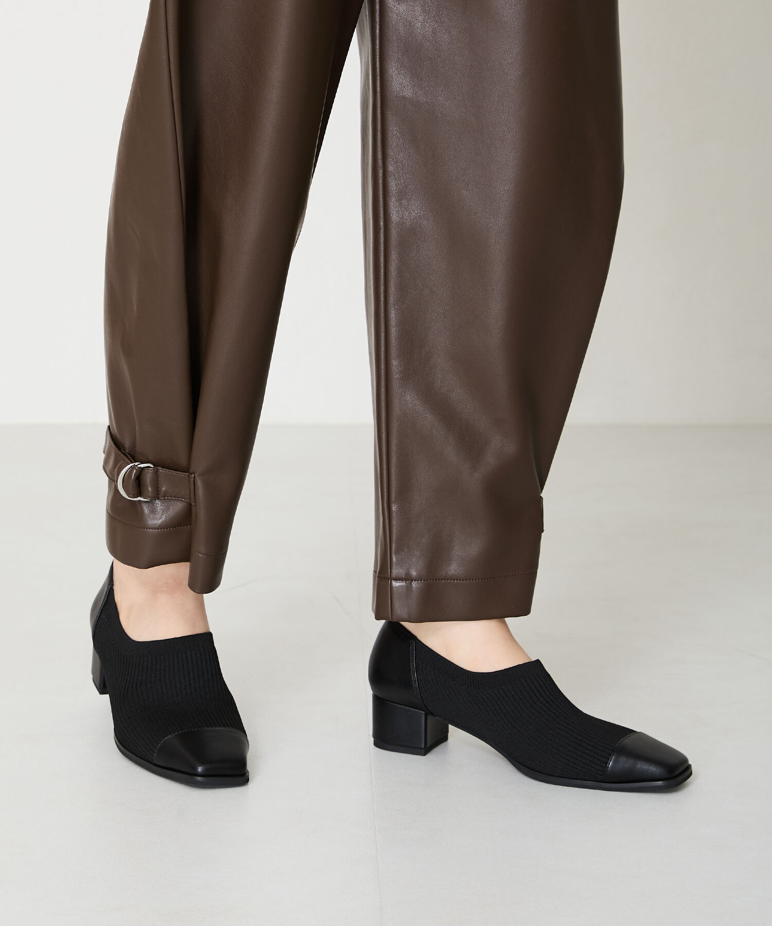 WA Oriental TRaffic「●2024秋冬新作●甲深ニットドッキングパンプス/42309」|パンプス|