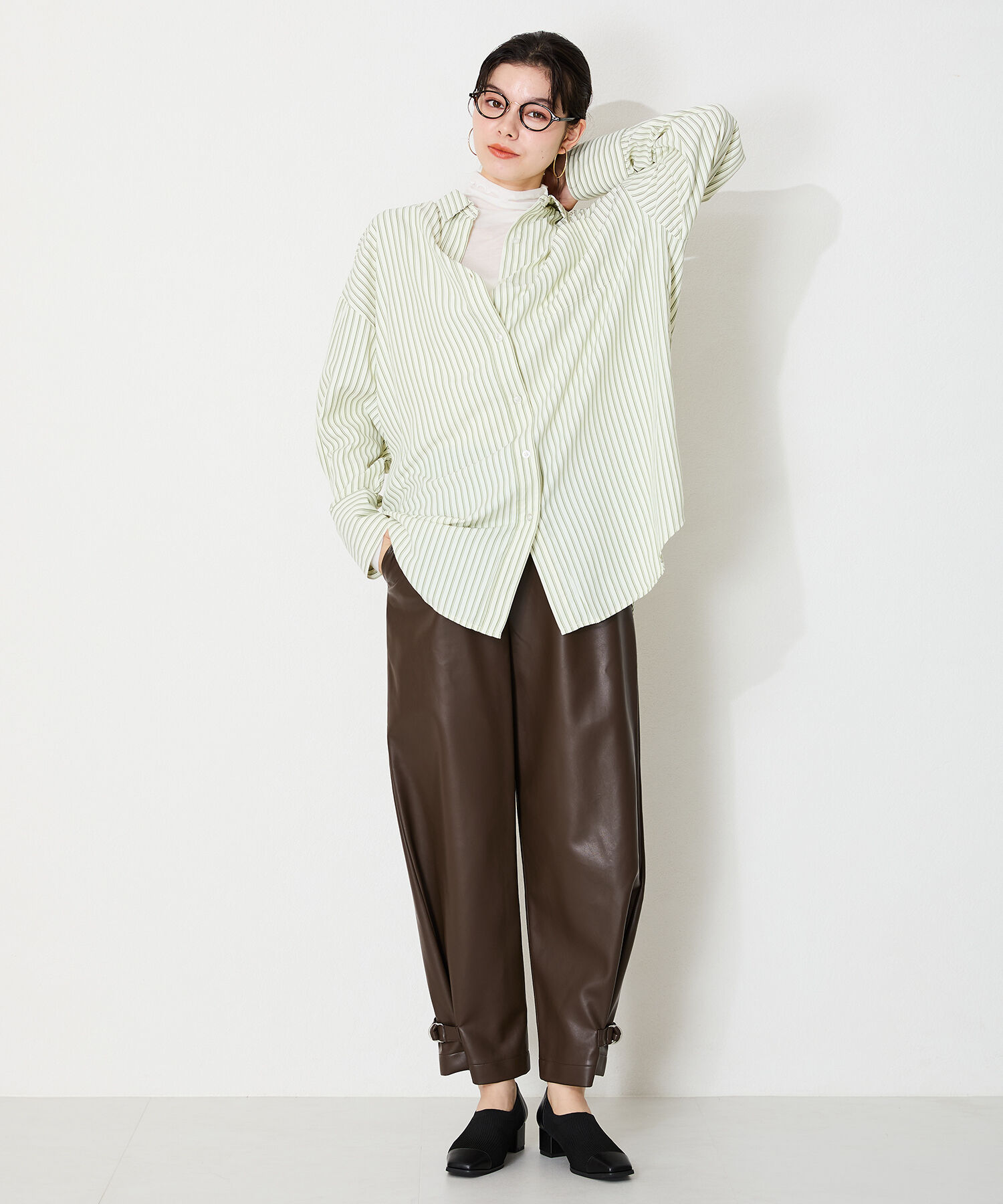 WA Oriental TRaffic「●2024秋冬新作●甲深ニットドッキングパンプス/42309」|パンプス|