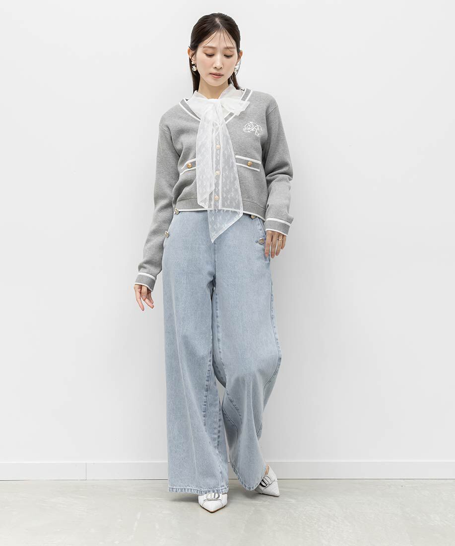  「ビジューパーツストラップパンプス」|パンプス|