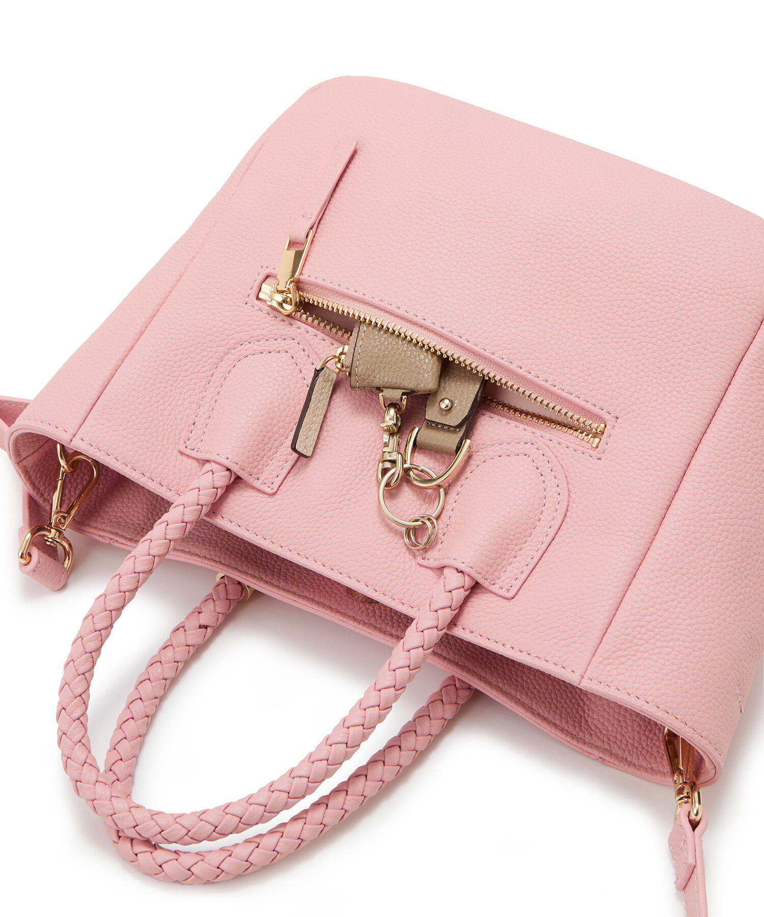 TOPKAPI TREASURE「【TREASURE TOPKAPI】シュリンクレザー メッシュハンドル ショルダー付き ミニ トート バッグ」|トートバッグ|