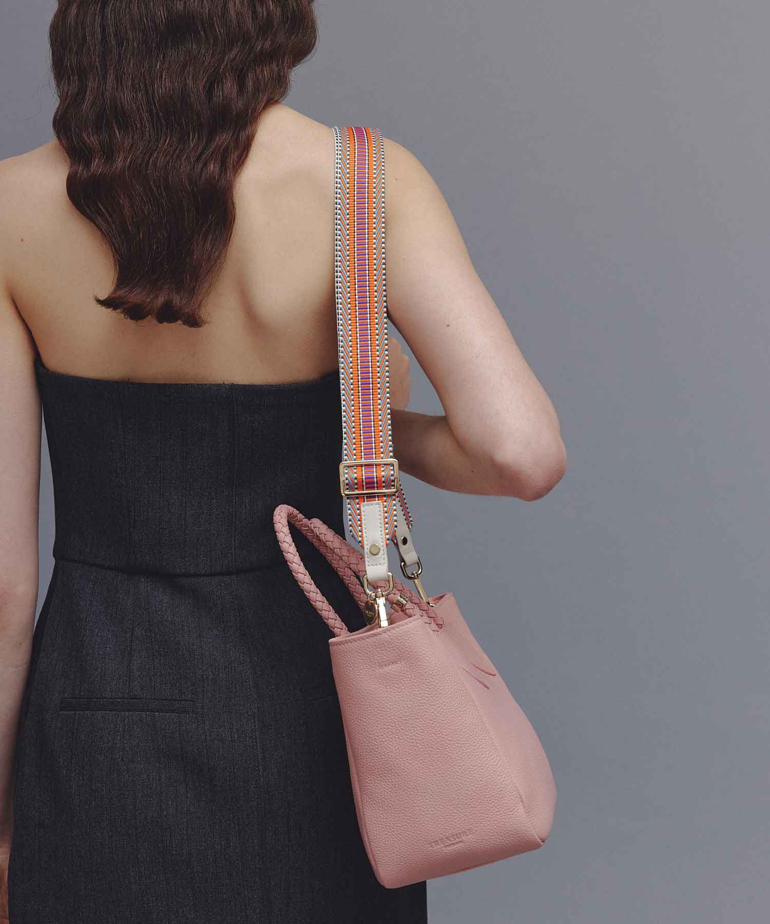 TOPKAPI TREASURE「【TREASURE TOPKAPI】シュリンクレザー メッシュハンドル ショルダー付き ミニ トート バッグ」|トートバッグ|