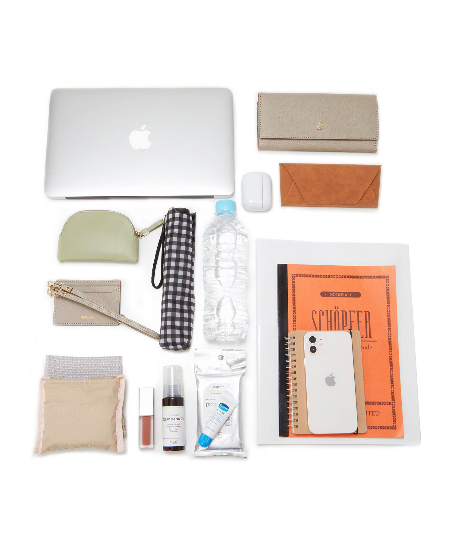 TOPKAPI BREATH「【Breath TOPKAPI】SCOTCH GRAIN スコッチグレイン ショルダー付き A4 トート バッグ」|トートバッグ|