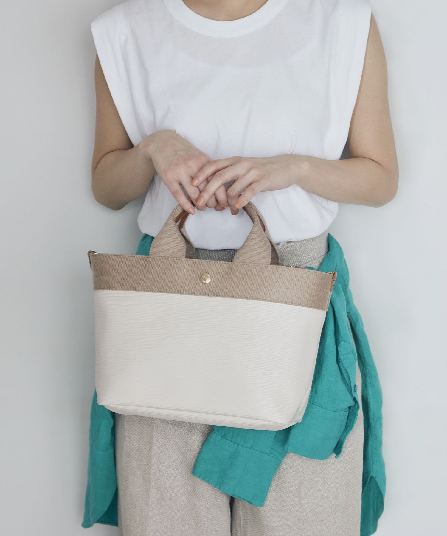 TOPKAPI BREATH「【Breath TOPKAPI】RIPPLE リプル ショルダー付き 2way トート バッグ S 撥水」|トートバッグ|