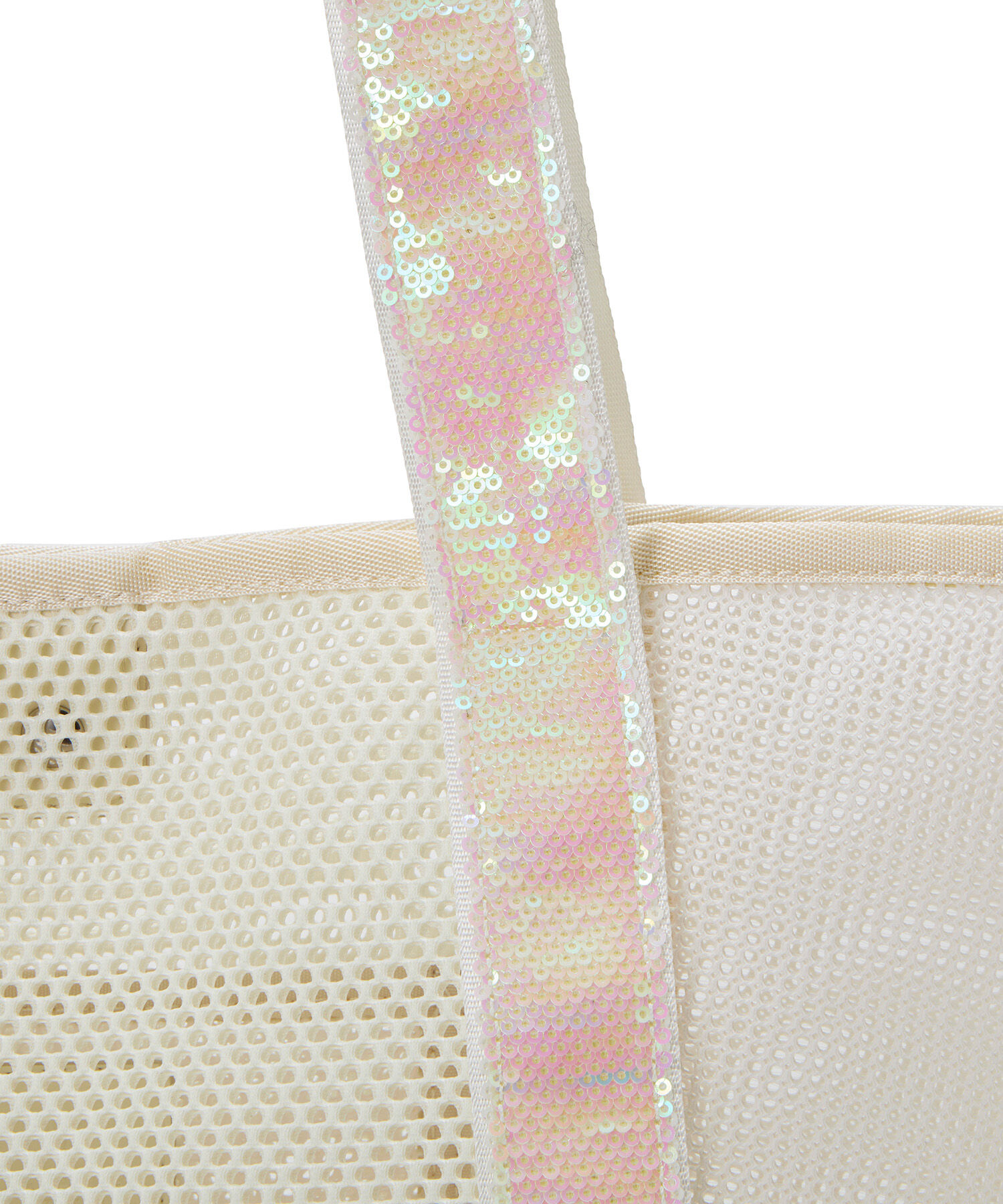 TOPKAPI TREASURE「【TREASURE TOPKAPI】メッシュ スパンコール テープ トート バッグ」|トートバッグ|