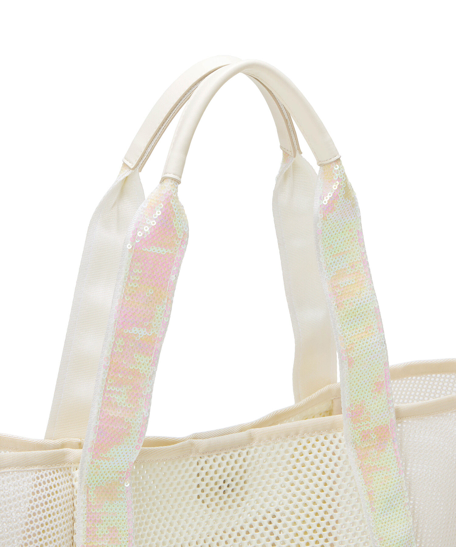 TOPKAPI TREASURE「【TREASURE TOPKAPI】メッシュ スパンコール テープ トート バッグ」|トートバッグ|