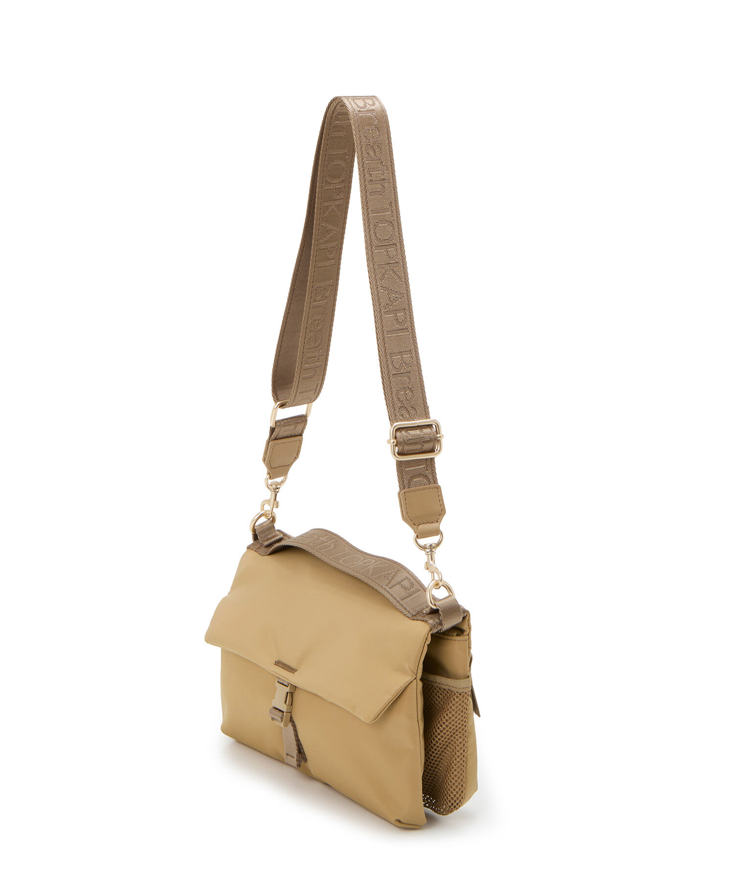 TOPKAPI BREATH「【Breath TOPKAPI】Freely フリーリー ナイロン ロゴテープ ショルダーバッグ / サコッシュ」|ショルダー・メッセンジャー|