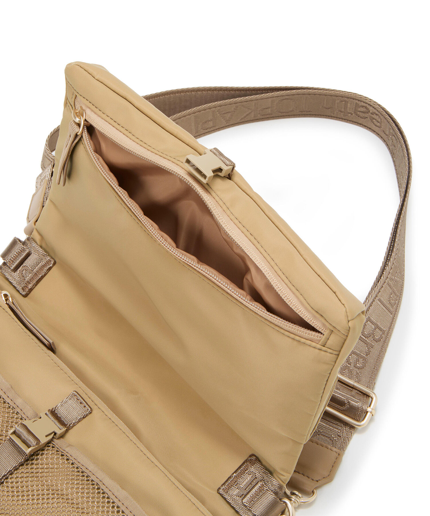 TOPKAPI BREATH「【Breath TOPKAPI】Freely フリーリー ナイロン ロゴテープ ショルダーバッグ / サコッシュ」|ショルダー・メッセンジャー|