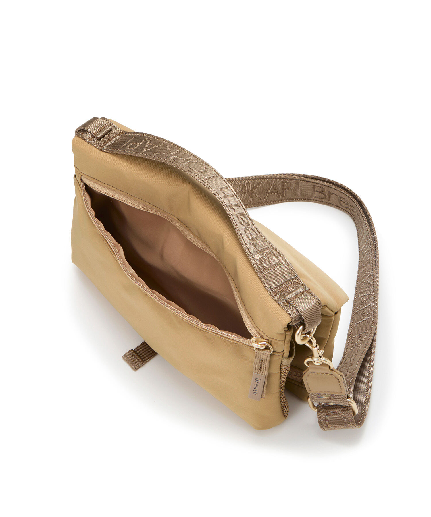 TOPKAPI BREATH「【Breath TOPKAPI】Freely フリーリー ナイロン ロゴテープ ショルダーバッグ / サコッシュ」|ショルダー・メッセンジャー|