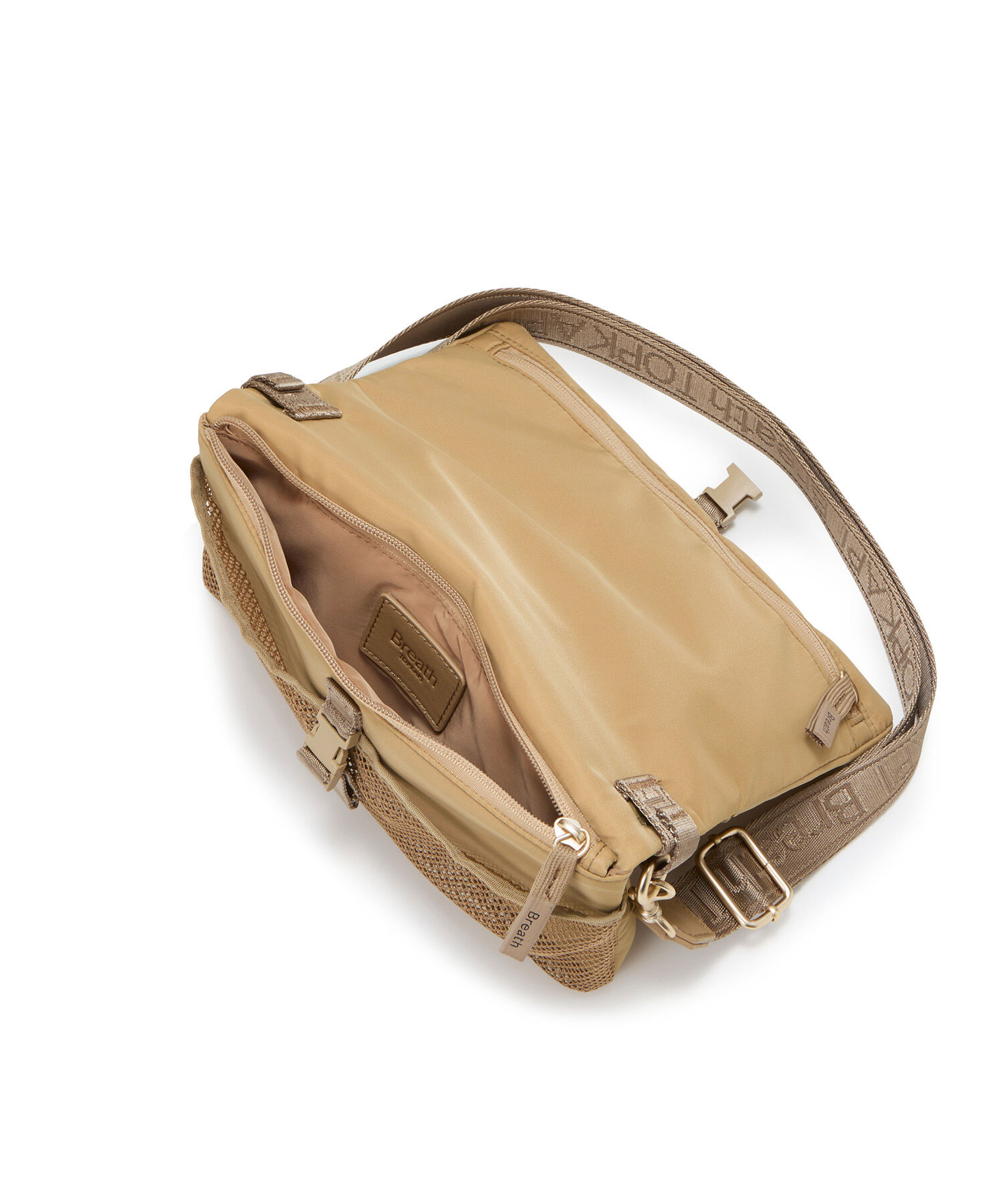 TOPKAPI BREATH「【Breath TOPKAPI】Freely フリーリー ナイロン ロゴテープ ショルダーバッグ / サコッシュ」|ショルダー・メッセンジャー|