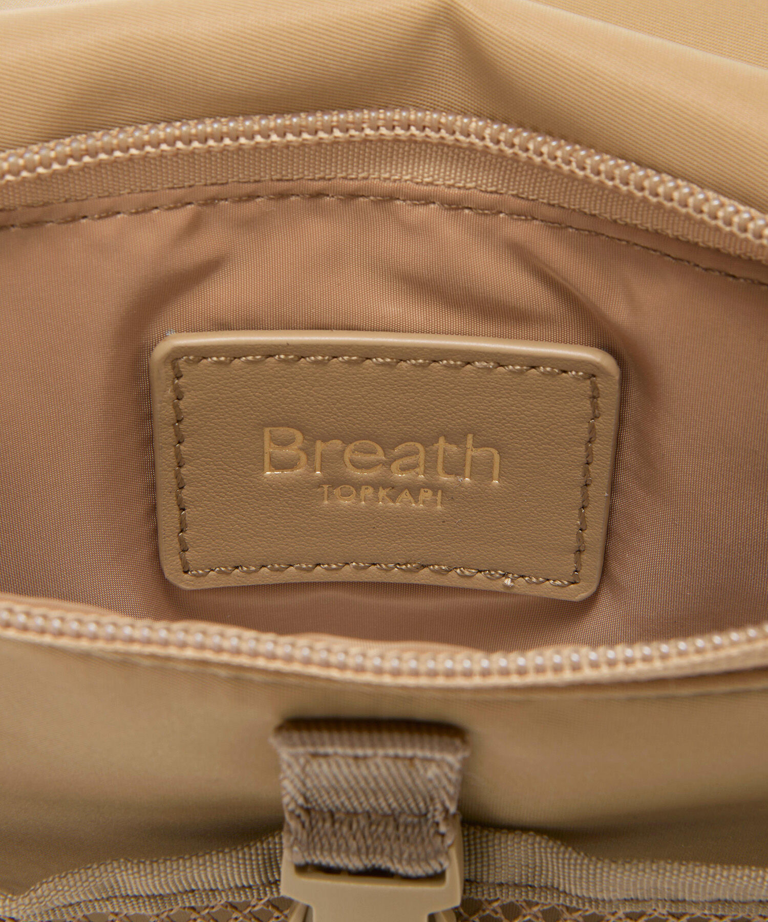 TOPKAPI BREATH「【Breath TOPKAPI】Freely フリーリー ナイロン ロゴテープ ショルダーバッグ / サコッシュ」|ショルダー・メッセンジャー|
