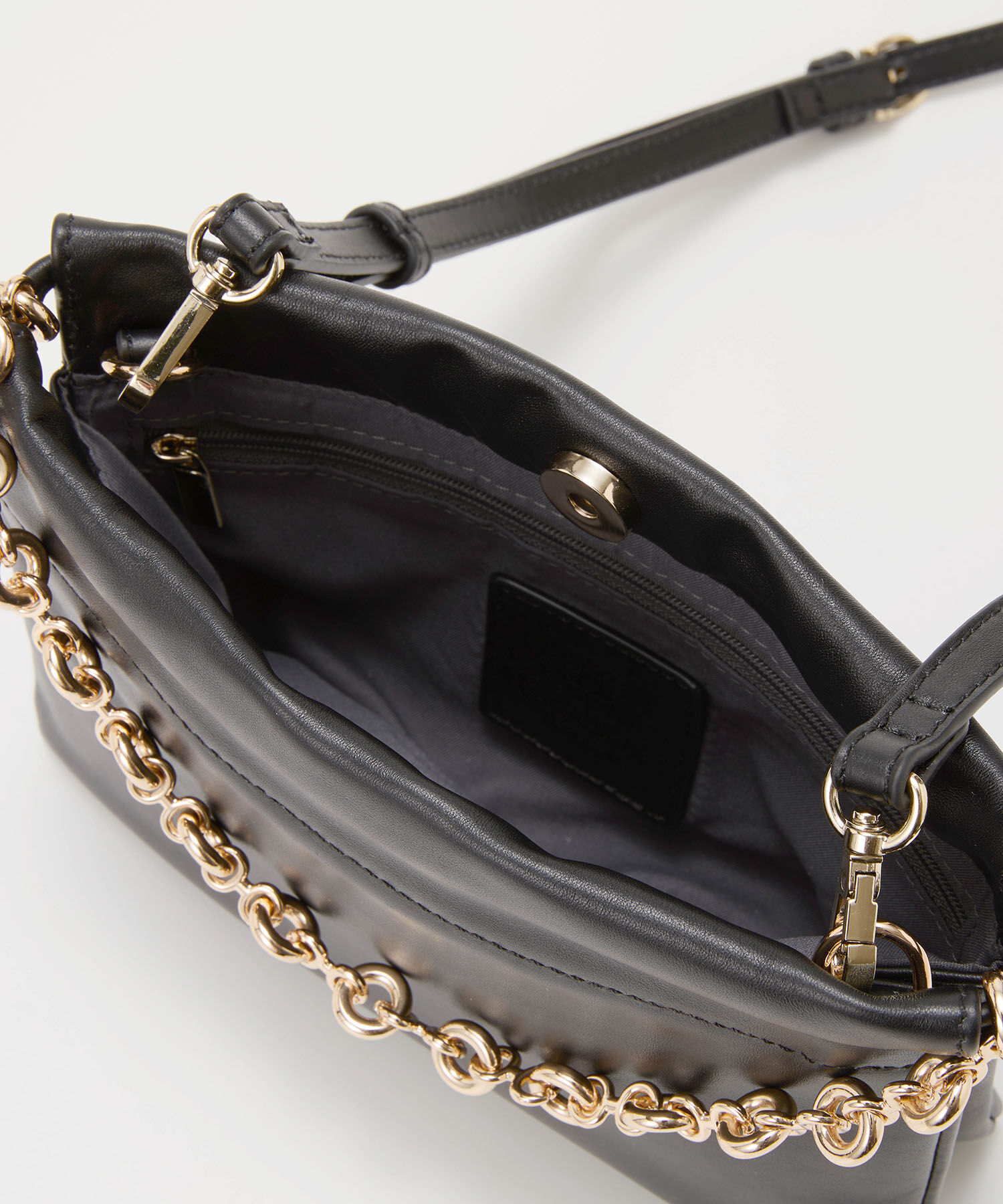 TOPKAPI TREASURE「【TREASURE TOPKAPI】スムース レザー チェーン付き スワローマチ ミニ ショルダー バッグ」|ショルダー・メッセンジャー|