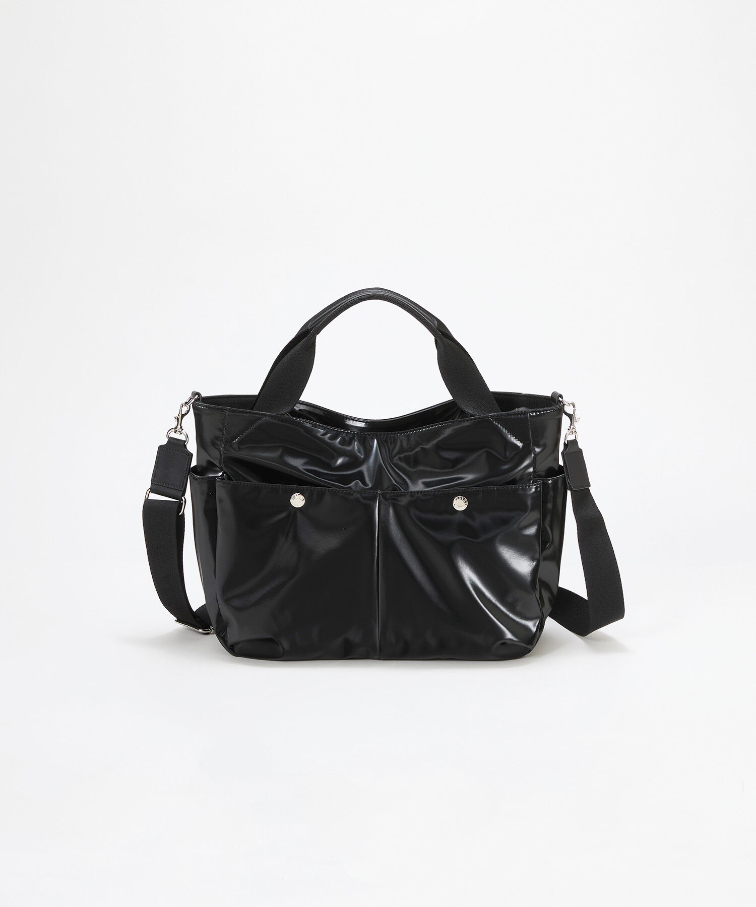 TOPKAPI BREATH「【Breath TOPKAPI】Train 防水ポリエステル ショルダー付き A4 トートバッグ / キャリー対応」|トートバッグ|