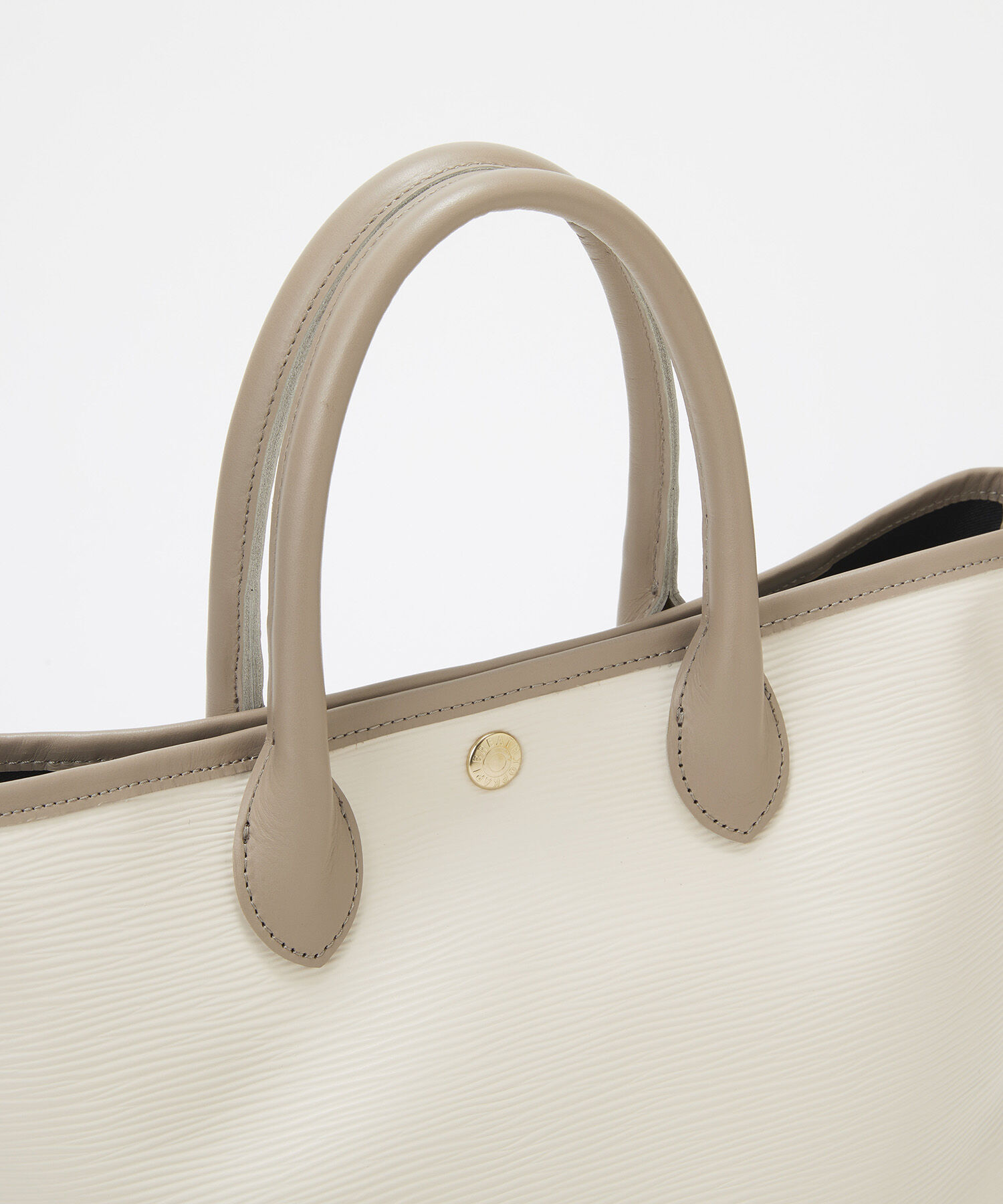 TOPKAPI BREATH「【Breath TOPKAPI】RIPPLE リプル レザーハンドル ミニ トートバッグ」|トートバッグ|