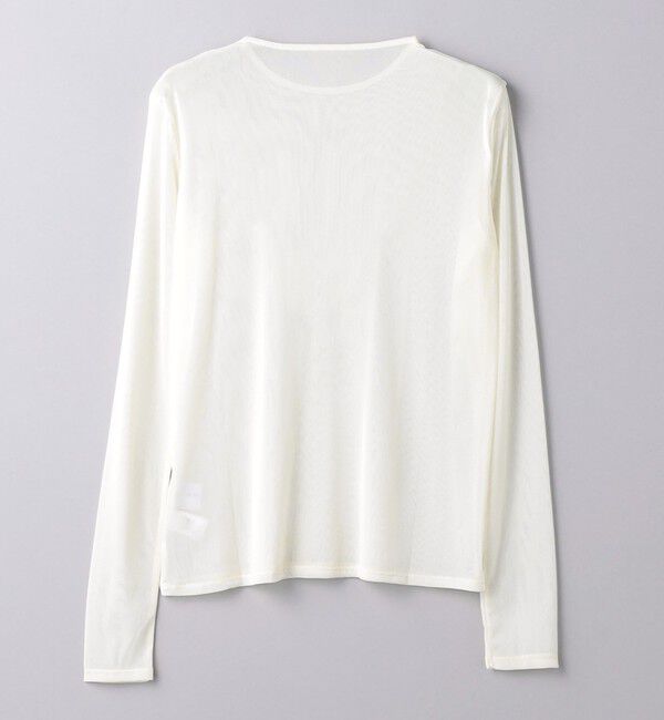 UNITED ARROWS「チュール ジャージー カットソー」|Tシャツ・カットソー|