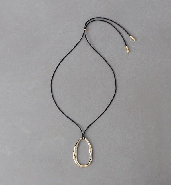 UNITED ARROWS「OGN/OVL  コードネックレス」|ネックレス|GOLD