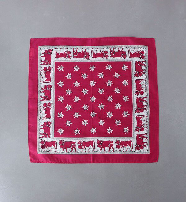 UNITED ARROWS「＜GLARNER TUECHLI＞ Cowbell/カウベル ハンカチ」|ハンカチ|