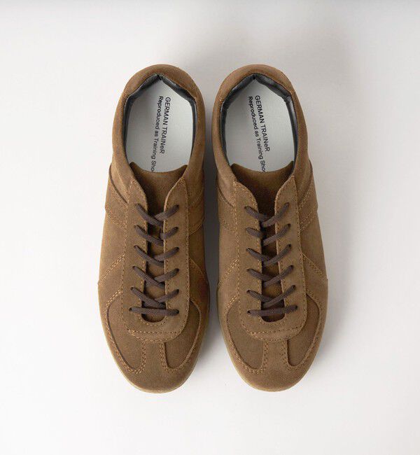 UNITED ARROWS green label relaxing「【別注】＜GERMAN TRAINeR＞GLR ジャーマントレーナー スエード スニーカー」|スニーカー|