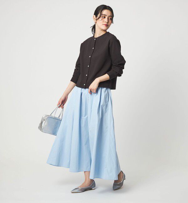 UNITED ARROWS green label relaxing「ギャザー フレア スカート」|フレア|