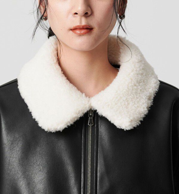 BEAUTY&YOUTH UNITED ARROWS「【WEB限定】レザーライク 2WAYブルゾン」|ブルゾン・スタジャン|