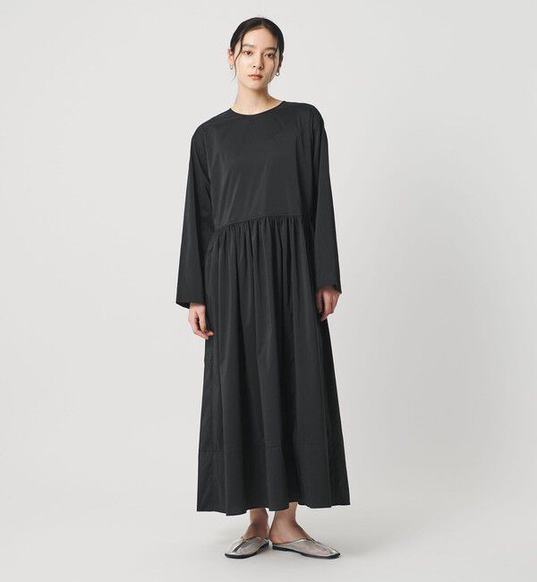 BEAUTY&YOUTH UNITED ARROWS「ポリエステル ギャザーフレアワンピース」|ワンピース|