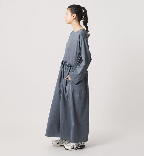 BEAUTY&YOUTH UNITED ARROWS「ポリエステル ギャザーフレアワンピース」|ワンピース|