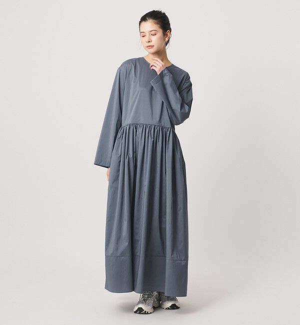 BEAUTY&YOUTH UNITED ARROWS「ポリエステル ギャザーフレアワンピース」|ワンピース|