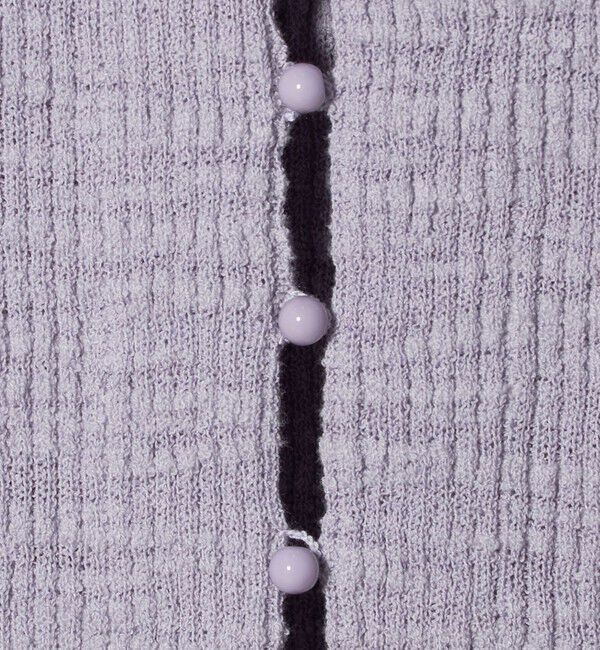 BEAUTY&YOUTH UNITED ARROWS「コットンナイロンスラブ フロントボタン カーディガン」|カーディガン|