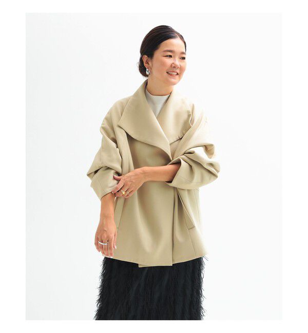 Demi-Luxe BEAMS 「スタンドネック 中綿ブルゾン コート .M」|ダッフルコート|