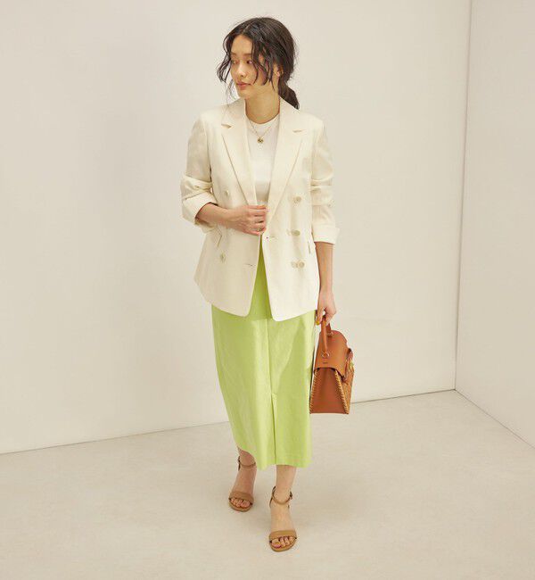 SHIPS for women「コットン リネン オックス ダブル ジャケット」|その他|