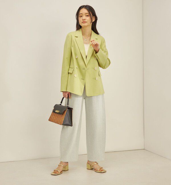 SHIPS for women「コットン リネン オックス ダブル ジャケット」|その他|