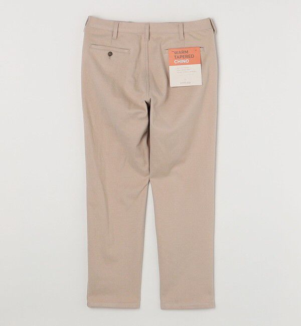 SHIPS any「SHIPS any: 裏起毛 ウォーム ストレッチ テーパード チノ パンツ 25AW◇」|チノ|