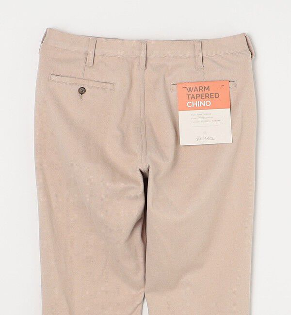 SHIPS any「SHIPS any: 裏起毛 ウォーム ストレッチ テーパード チノ パンツ 25AW◇」|チノ|