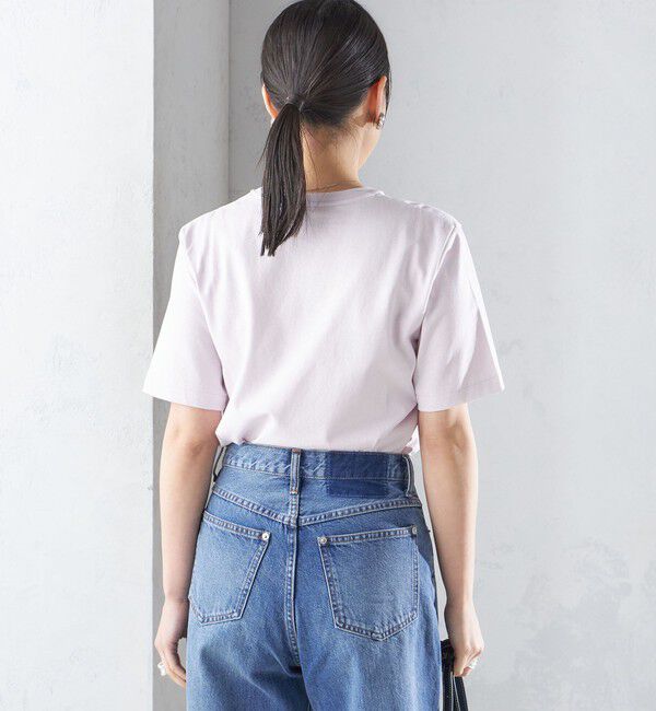 SHIPS for women「〈手洗い可能〉ベーシック TEE」|Tシャツ・カットソー|