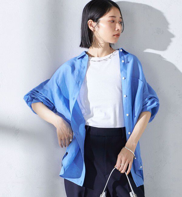 SHIPS for women「【SHIPS別注】onit:〈洗濯機可能〉アメリカンスリーブ タンクトップ」|タンクトップ|