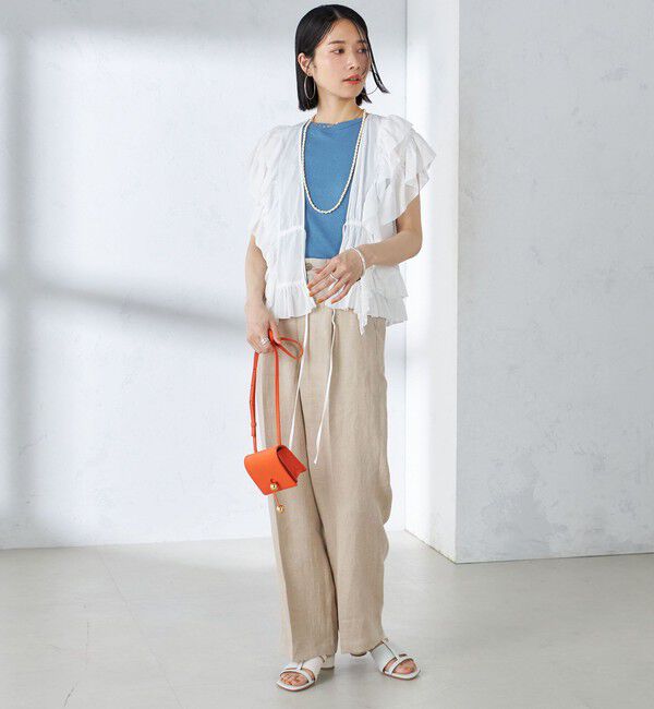 SHIPS for women「【SHIPS別注】onit:〈洗濯機可能〉アメリカンスリーブ タンクトップ」|タンクトップ|