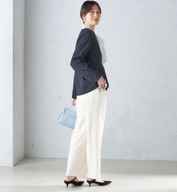 SHIPS for women「ストレッチ ツイル プルオーバー ジャケット(セットアップ対応)」|その他|