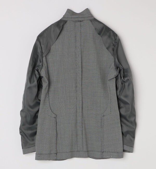 SHIPS「SHIPS:〈セットアップ対応〉ウォッシャブル セットアップ ハウンドトゥース ジャケット」|テーラードジャケット|