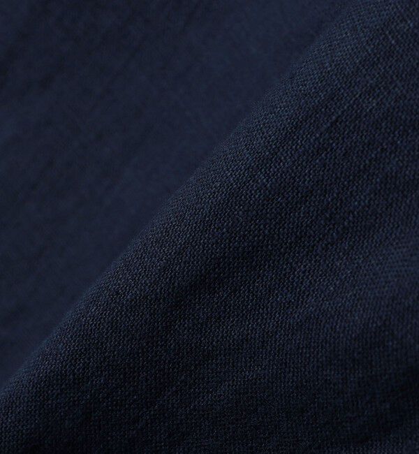 SHIPS any「SHIPS any:〈洗濯機可能〉NOVELTEX リネン オープンカラーシャツ(セットアップ対応)◇」|シャツ・ブラウス|