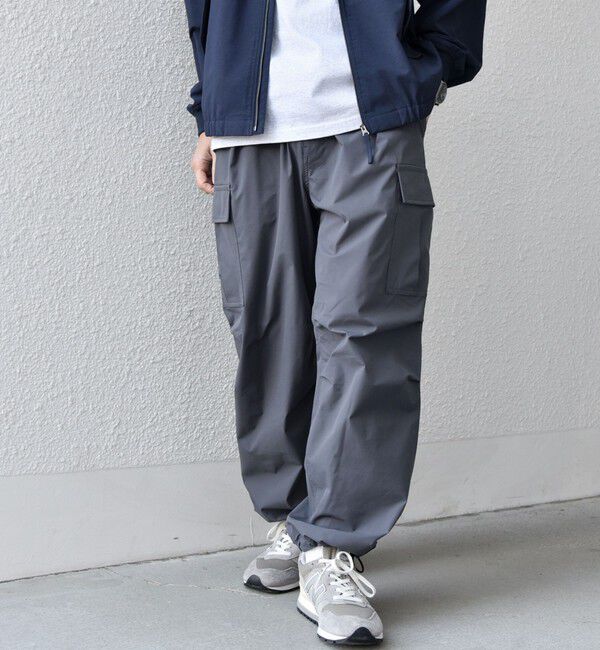 SHIPS any「SHIPS any:〈洗濯機可能〉スマート ワイド イージー カーゴ パンツ◆」|カーゴ|