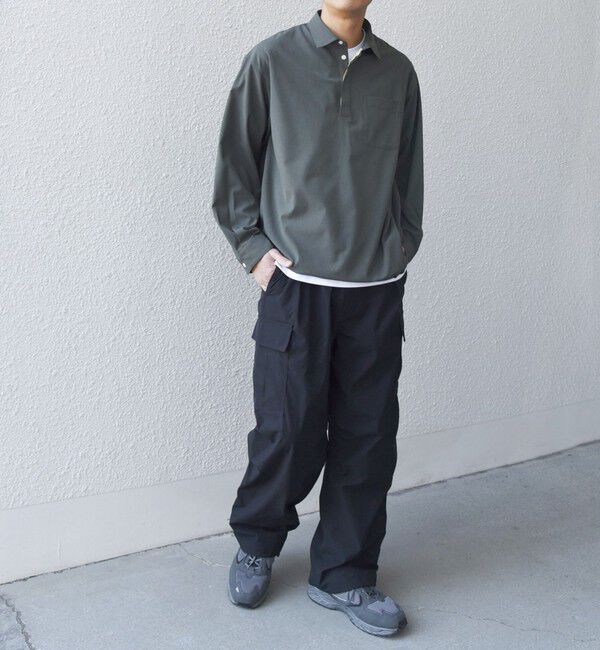 SHIPS any「SHIPS any:〈洗濯機可能〉スマート ワイド イージー カーゴ パンツ◆」|カーゴ|