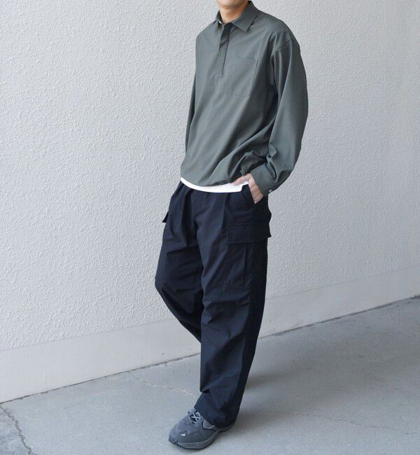 SHIPS any「SHIPS any:〈洗濯機可能〉スマート ワイド イージー カーゴ パンツ◆」|カーゴ|