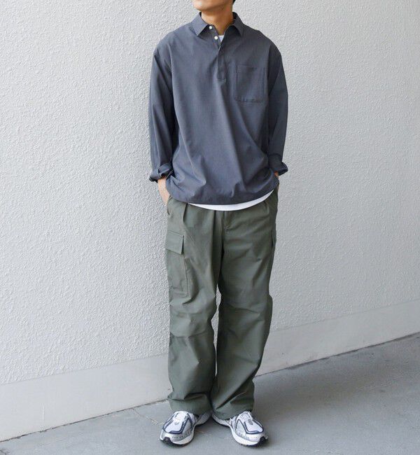 SHIPS any「SHIPS any:〈洗濯機可能〉スマート ワイド イージー カーゴ パンツ◆」|カーゴ|