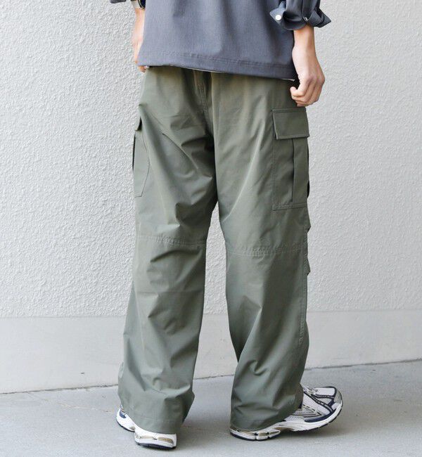 SHIPS any「SHIPS any:〈洗濯機可能〉スマート ワイド イージー カーゴ パンツ◆」|カーゴ|