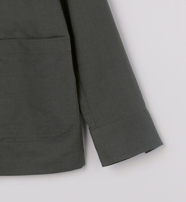 SHIPS any「SHIPS any:〈接触冷感/遮熱等〉ハイブリッドリネン リラックス ジャケット (セットアップ対応)25SS◇」|テーラードジャケット|