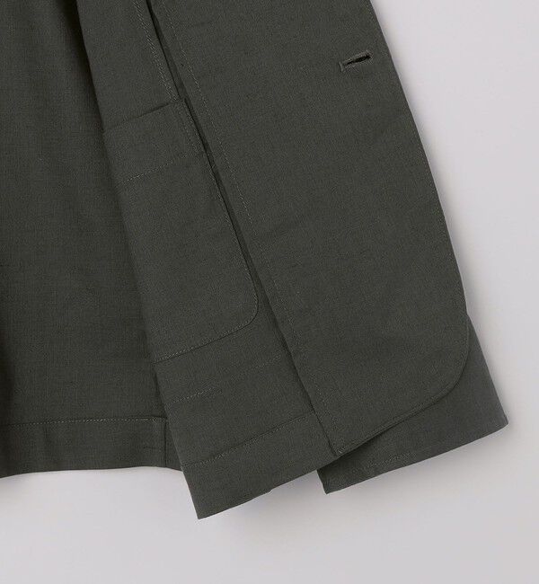 SHIPS any「SHIPS any:〈接触冷感/遮熱等〉ハイブリッドリネン リラックス ジャケット (セットアップ対応)25SS◇」|テーラードジャケット|