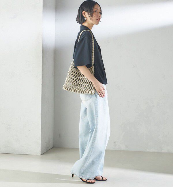 SHIPS for women「〈手洗い可能〉オープン カラー シャツ ジャケット」|シャツ・ブラウス|