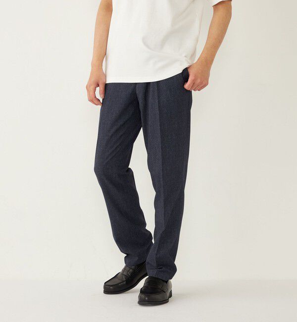 SHIPS Colors 「SHIPS Colors:〈洗濯機可能〉AVANT(R) AIR パンツ(セットアップ対応可能)◇」|スラックス|